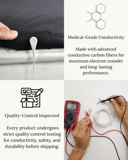 TappyMart™ Grounding Mattress Pad + Free Tester